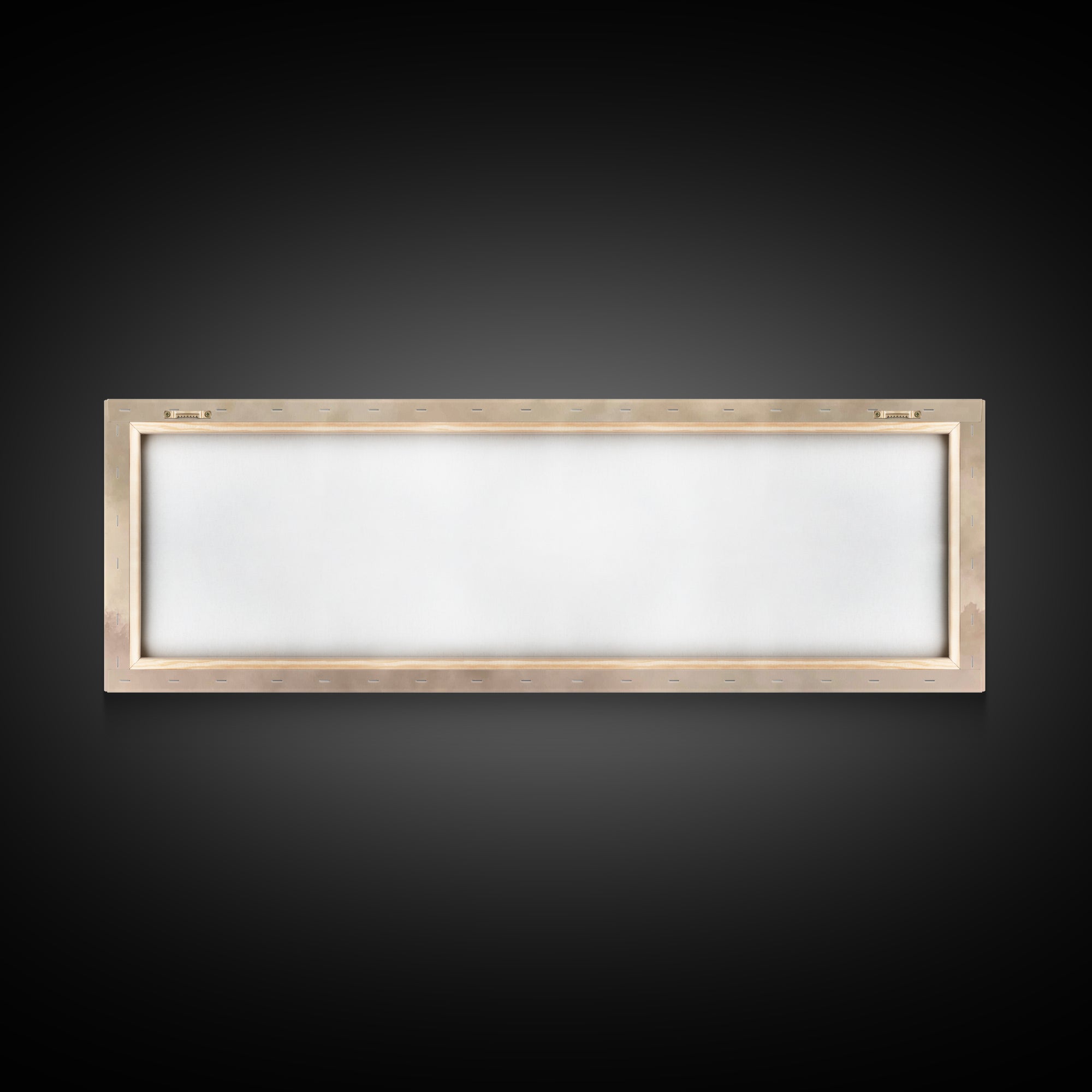 Silent Summit Cross - Framed Canvas Print - Panoramic Art - Christian Wall Art - Christian Art Canvas - Jesus Painting - Christian Christma