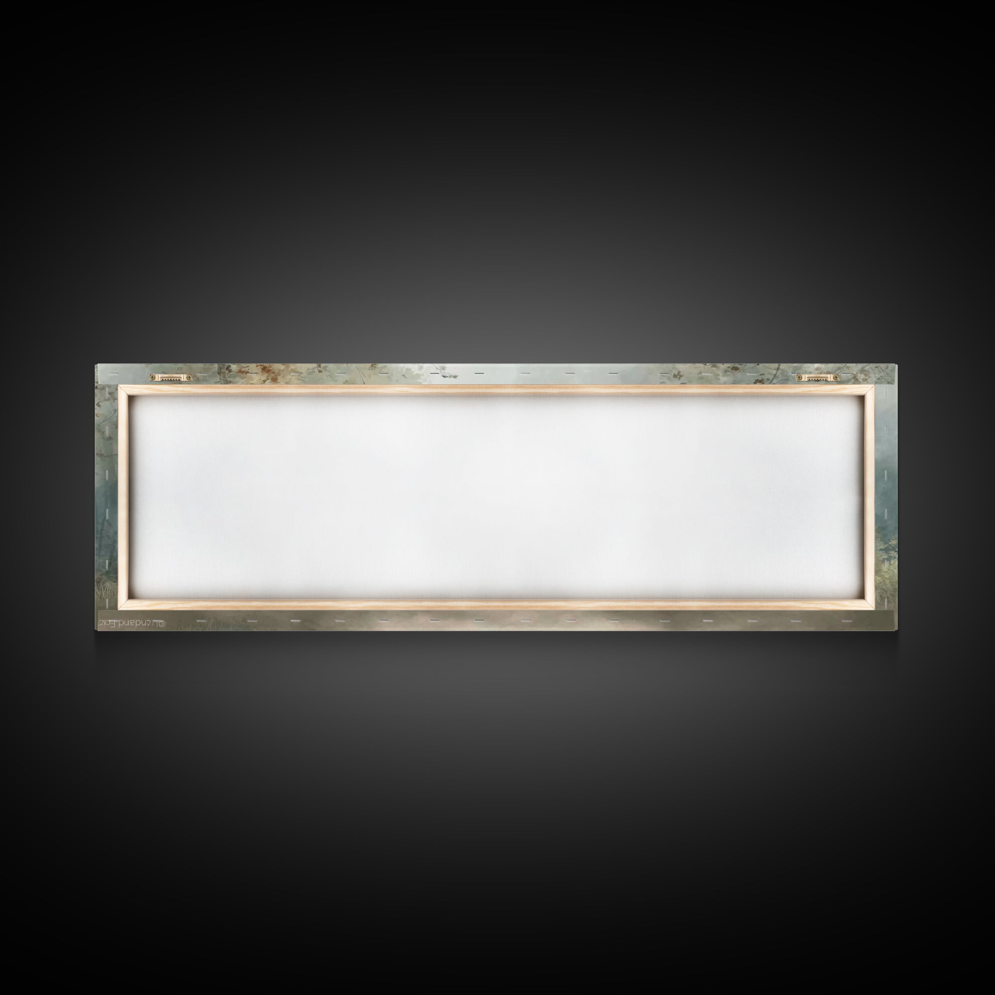 Gentle Morning Cross | Framed Canvas Print | Panoramic Wall Art | Christian Art Canvas | Christian Wall Art | Jesus Painting | Christian De