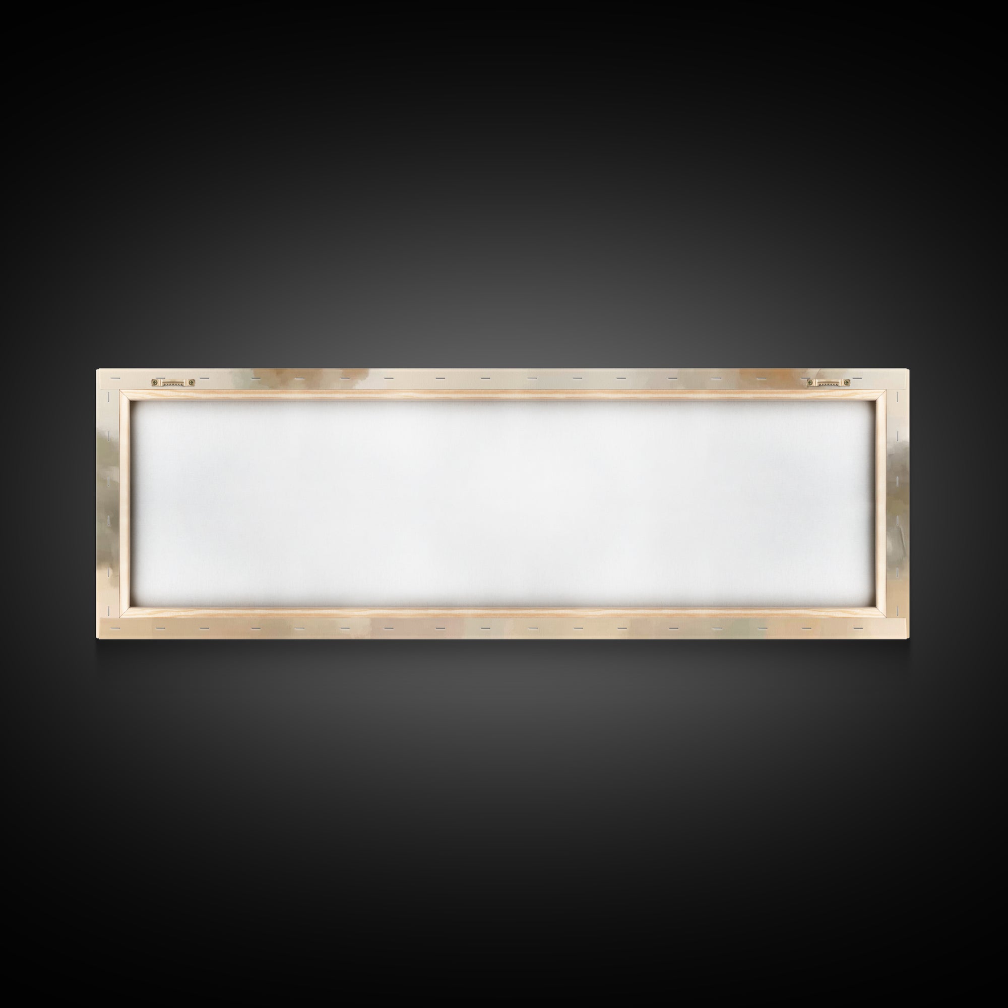 Autumn Valley Cross - Framed Canvas Print - Panoramic Frame - Christian Wall Art - Christian Art Canvas - Jesus Painting - Christian Gift I