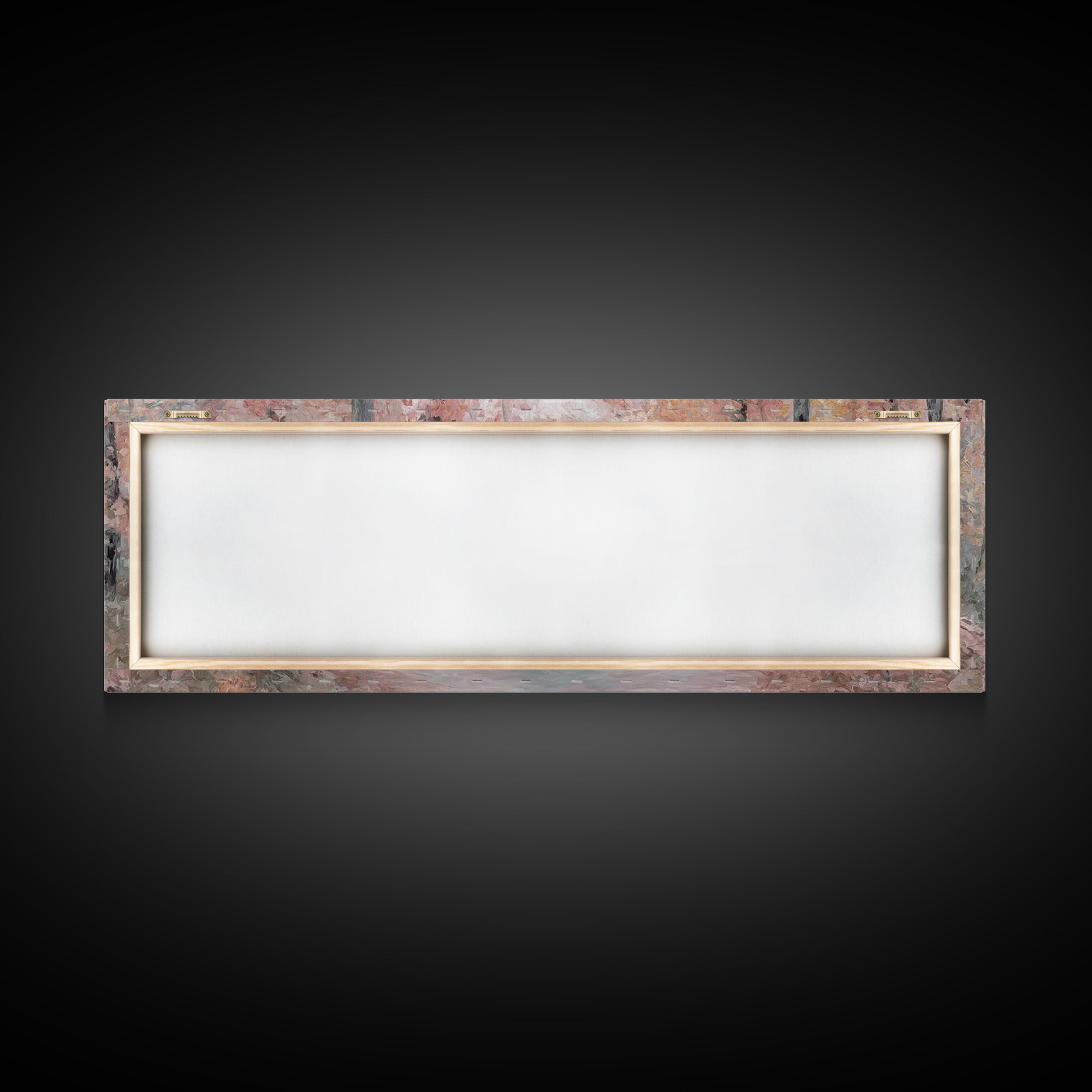 Radiant Grove Walk - Framed Canvas Print - Panoramic Wall Art - Christian Art Canvas - Christian Wall Art - Jesus Painting - Christian Deco