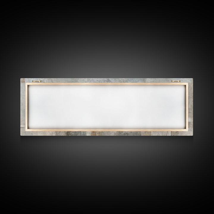 Quiet Table Fellowship – Framed Canvas Print – Panoramic Wall Art – Christian Art Canvas – Jesus Painting – Christmas Wall Art – Christian