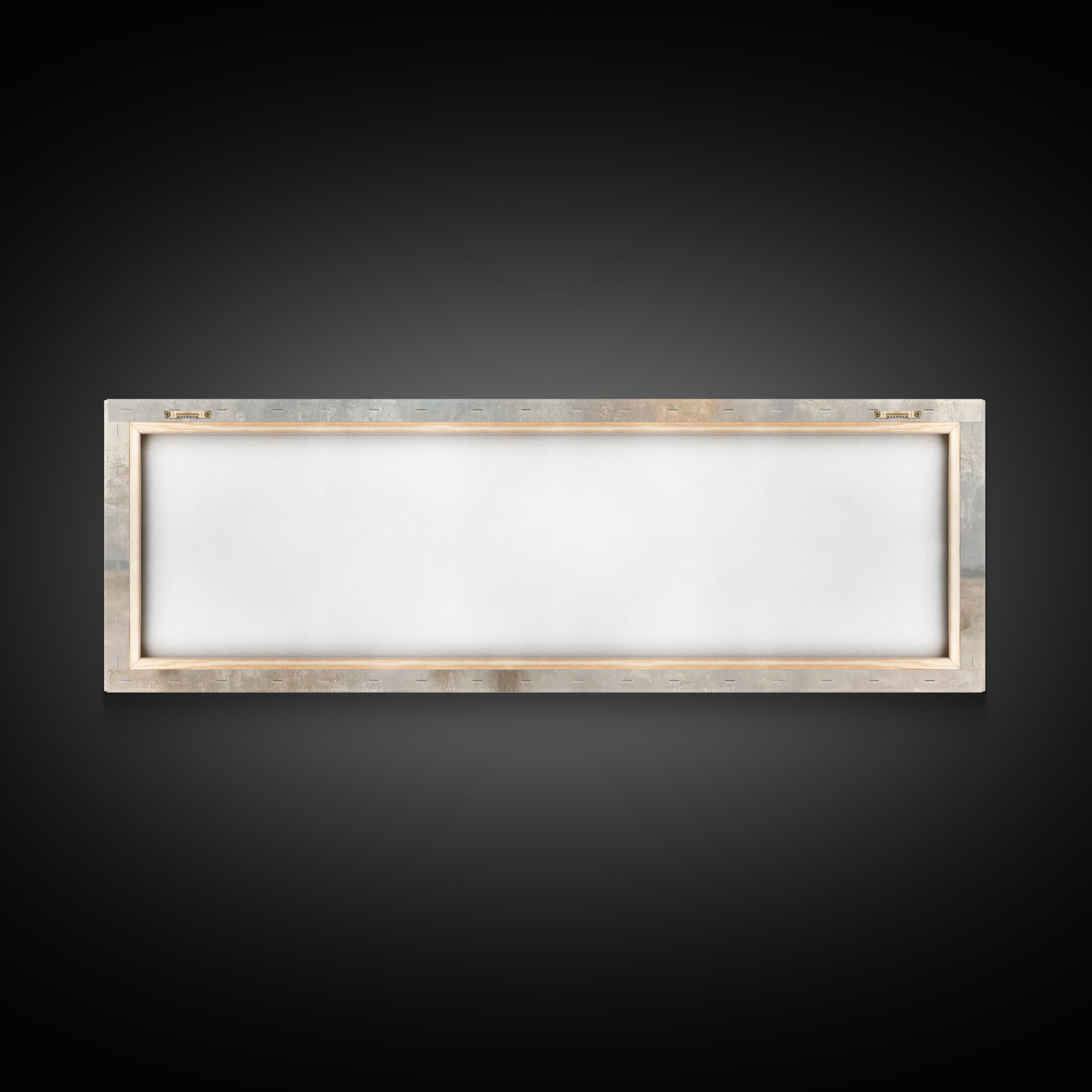 Crescent Promise – Framed Canvas Print – Panoramic Art – Christian Wall Art – Christian Art Canvas – Jesus Painting