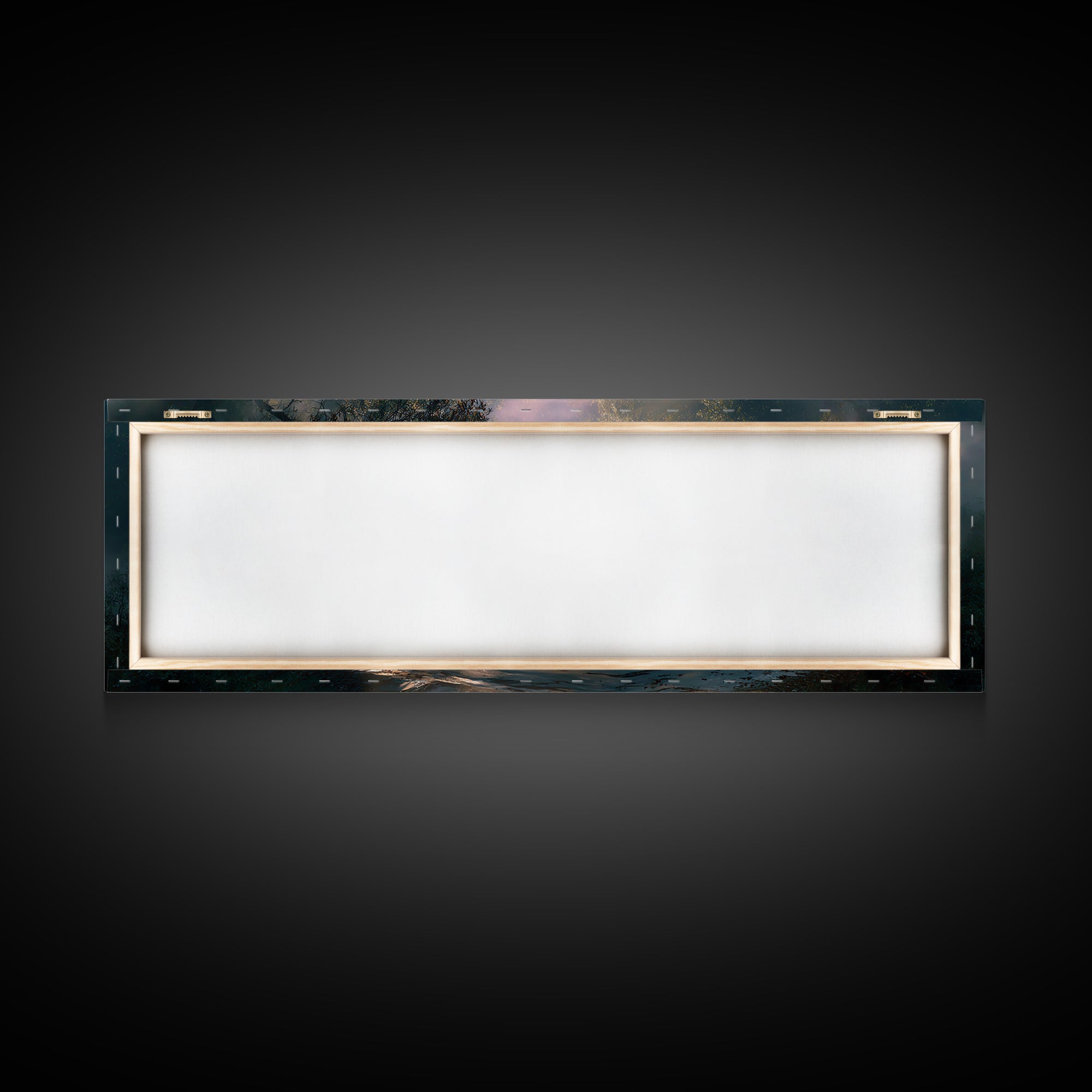Path Of Light – Framed Canvas Print – Panoramic Art – Jesus Painting – Christian Wall Art – Moody Christian Art – Christian Art Canvas