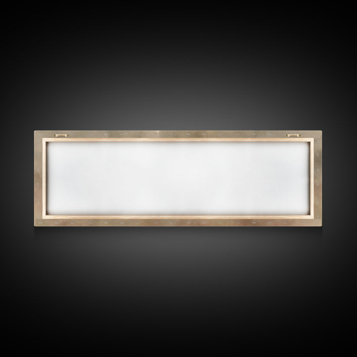 Dustborn Path | Framed Canvas Print | Jesus Painting | Christian Art Canvas | Panoramic Wall Art | Christian Wall Art