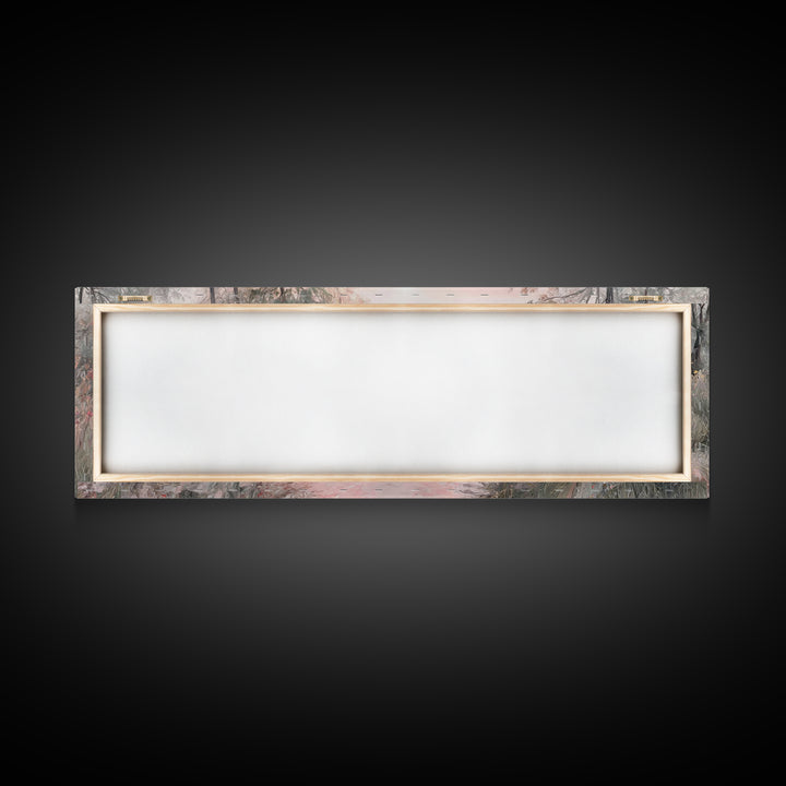 Sunrise Walk Home – Framed Canvas Print – Panoramic Wall Art – Jesus Canvas Art – Christian Art – Christian Gift Ideas – Modern Christian A
