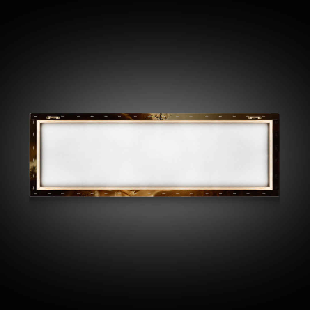 Tender Dawn Mercy – Framed Canvas Print – Christian Art Work – Panoramic Painting – Christmas Wall Art – Christian Gift Ideas – Jesus Art P