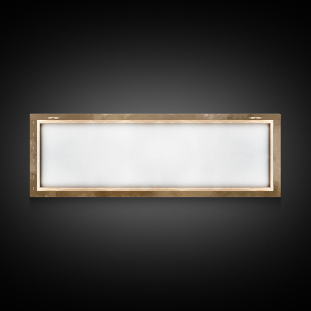 Pastoral Mercy Light | Framed Canvas Print | Christian Wall Art | Panoramic Art | Jesus Painting | Christian Art Print | Christmas Art