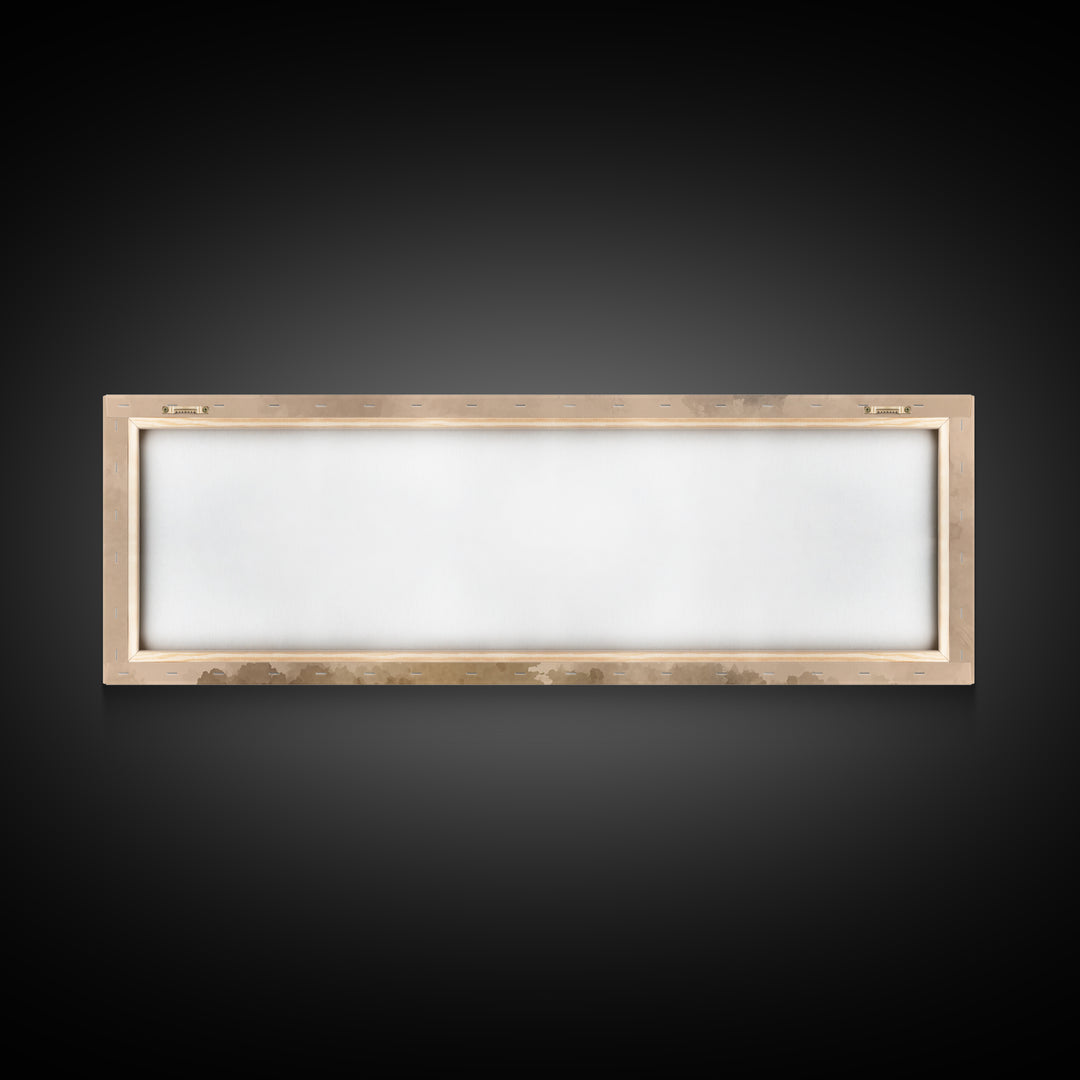 Orchard Of Peace – Framed Canvas Print – Christian Art Canvas – Panoramic Art – Jesus Wall Art – Christian Painting – Christmas Art