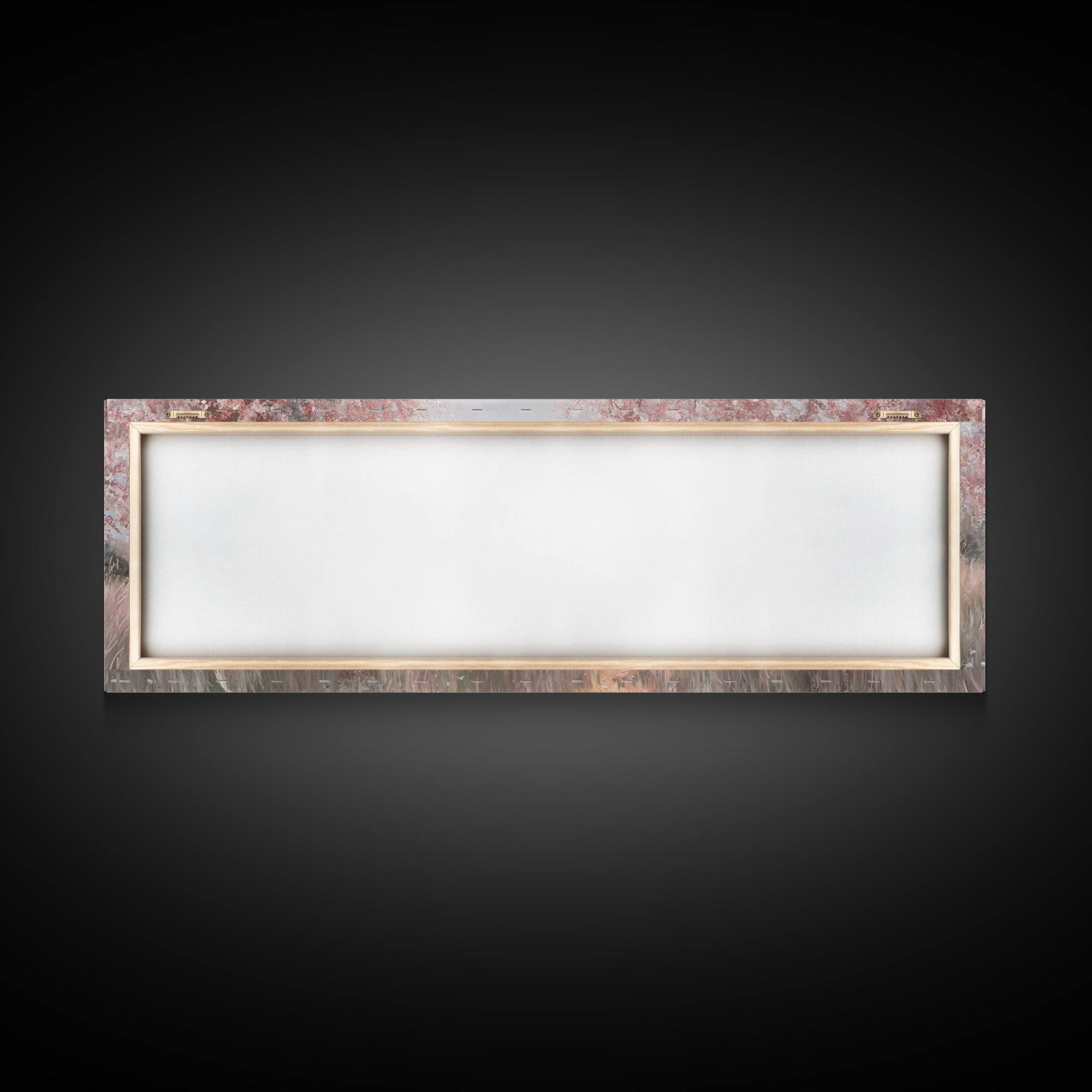 Garden Of Promise, Framed Canvas Print, Christian Art Canvas, Panoramic Wall Art, Jesus Painting, Christian Wall Art, Christmas Art