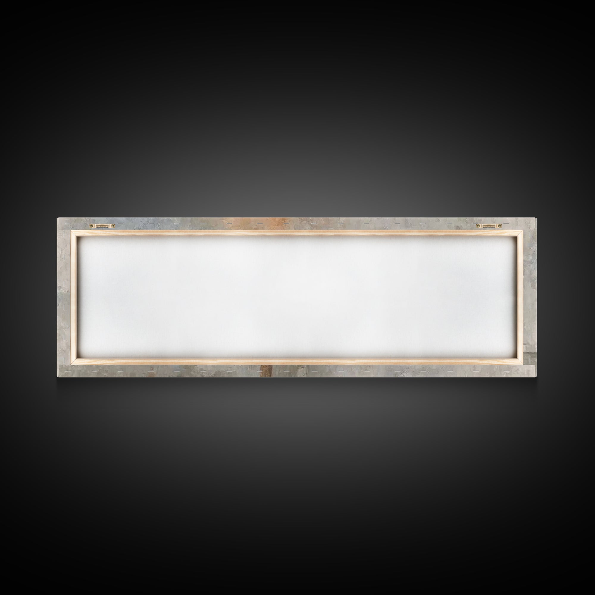 Candle Of Mercy – Framed Canvas Print – Christian Wall Art – Panoramic Art – Christian Art Canvas – Christian Christmas Art