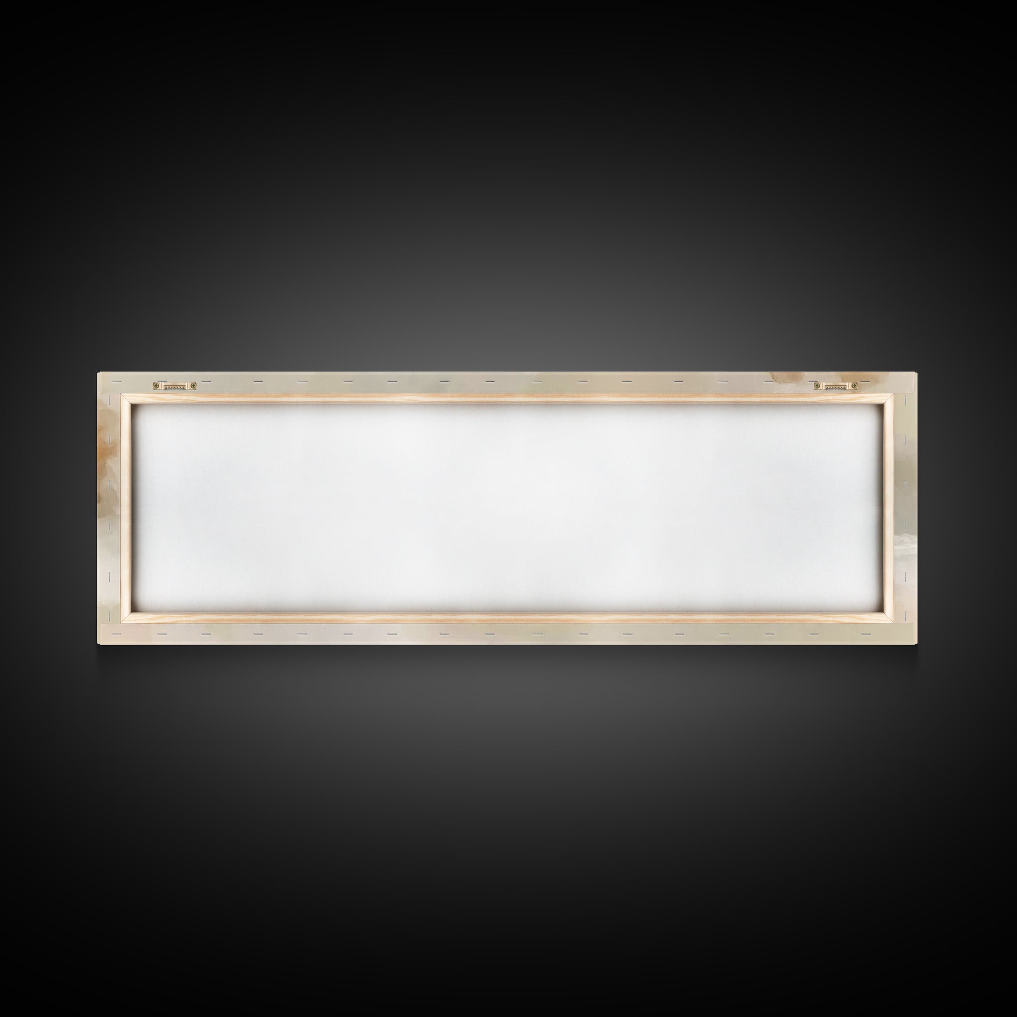 Warm Winter Stroll – Framed Canvas Print – Panoramic Art – Christian Wall Art – Minimalist Christian Art – Christian Art Canvas – Christmas