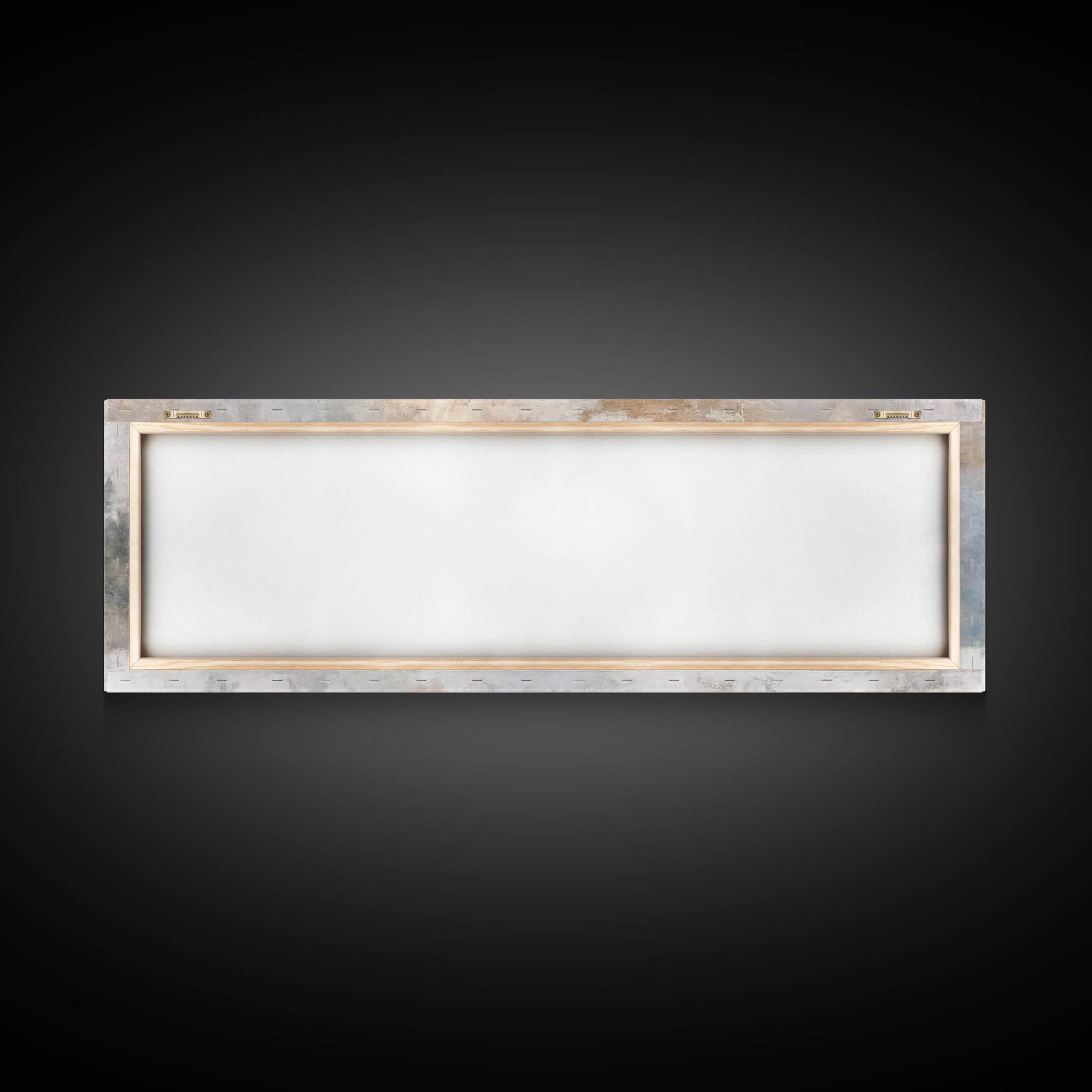 Silent Angel Watch – Framed Canvas Print – Panoramic Print – Christian Art – Minimalist Christian Art – Christian Art Canvas – Christmas Ar