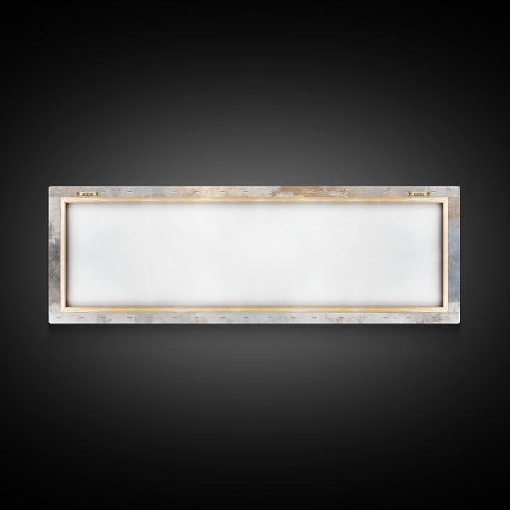 Silent Angel Watch – Framed Canvas Print – Panoramic Print – Christian Art – Minimalist Christian Art – Christian Art Canvas – Christmas Ar
