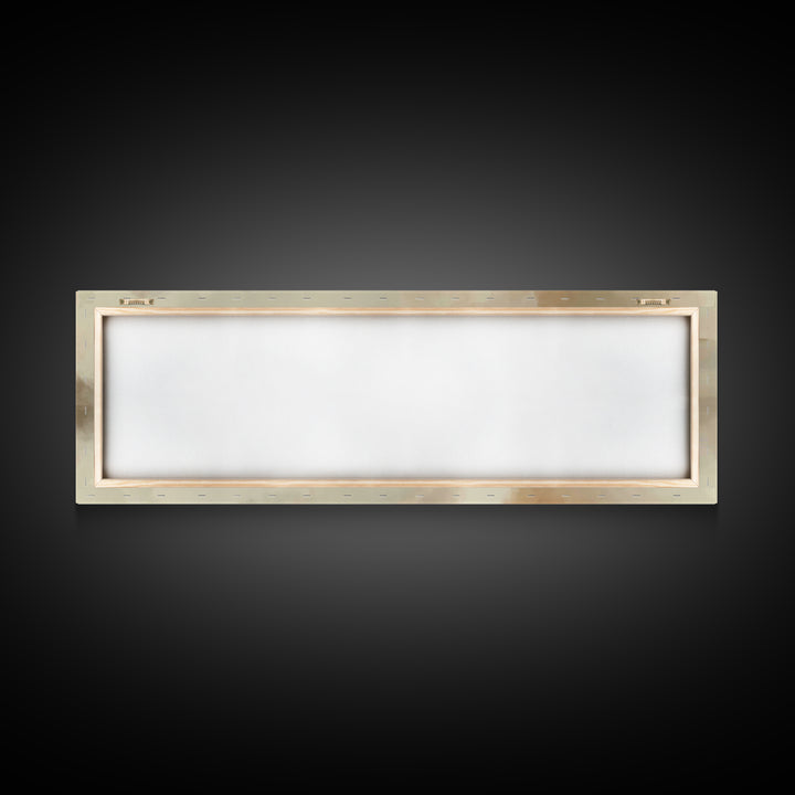 Cross Of Dawn, Framed Canvas Print, Panoramic Painting, Christian Art Canvas, Christian Wall Art, Minimalist Christian Art, Christmas Art
