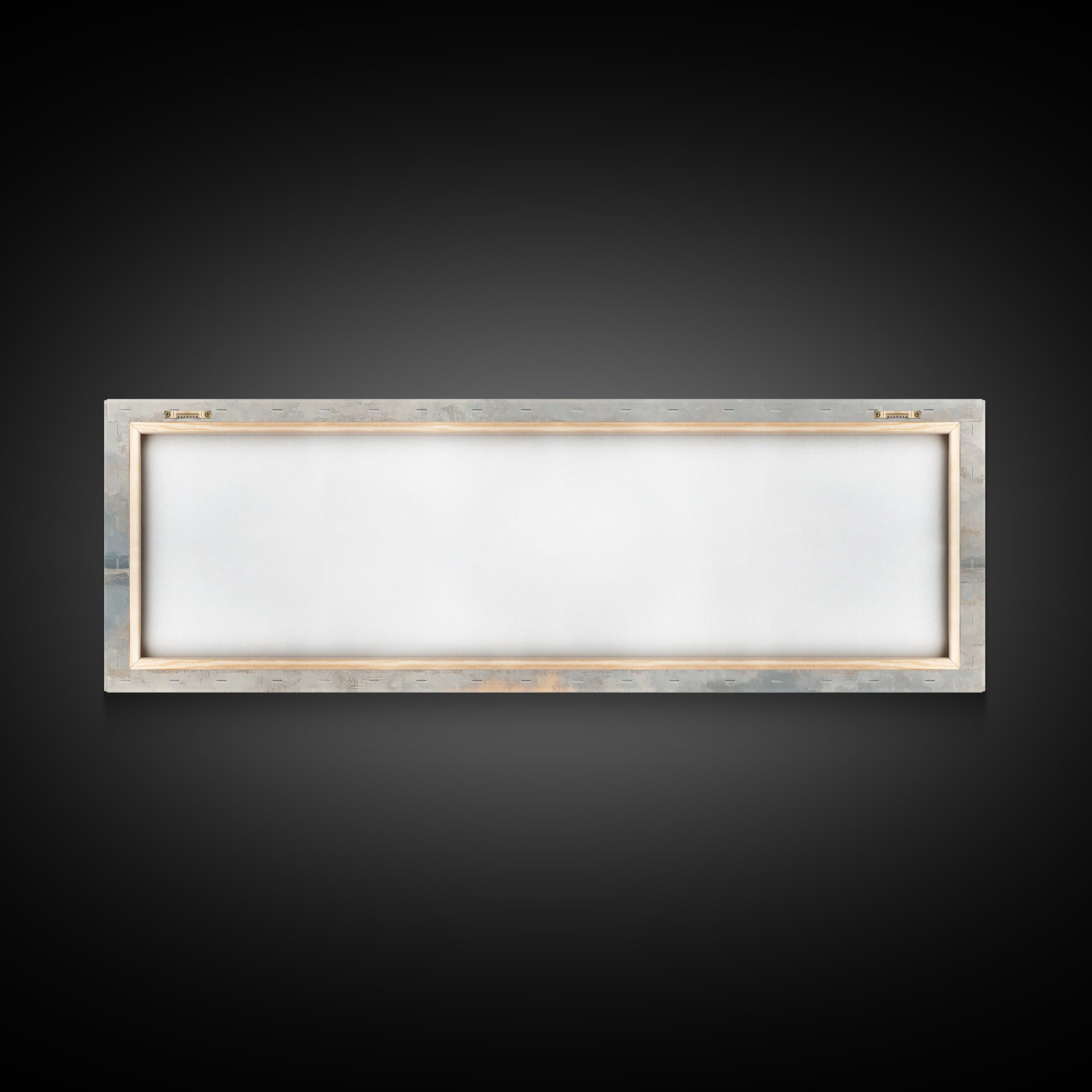 Reflections Of Hope – Framed Canvas Print – Panoramic Painting – Christian Wall Art – Christian Art Canvas – Christmas Art – Modern Christi