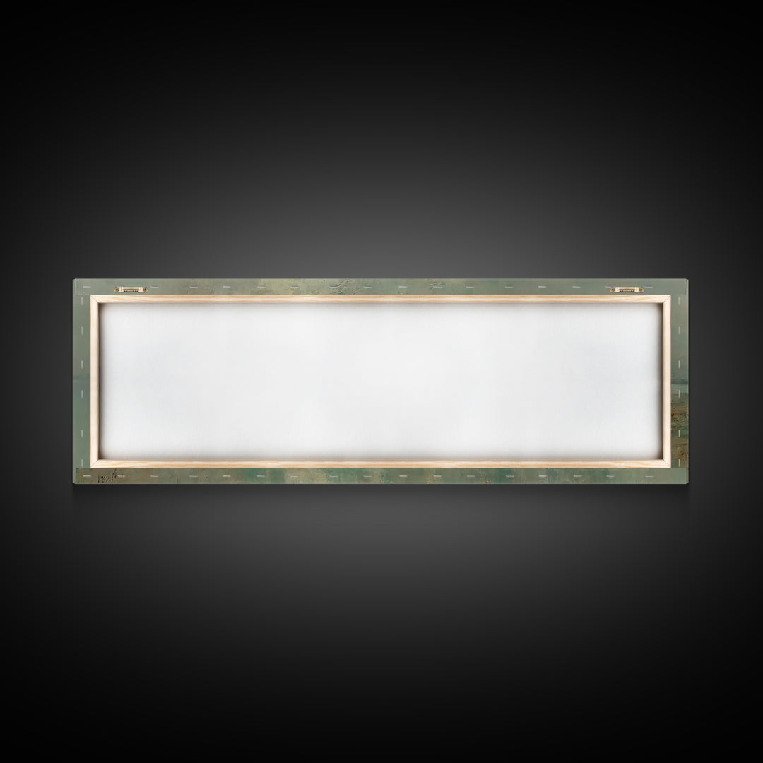 The Eternal Horizon – Framed Canvas Print – Christian Wall Art – Panoramic Art – Christian Art Canvas – Jesus Painting – Christian Christma