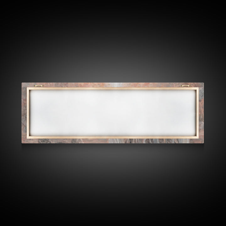 Lamb Of Light – Framed Canvas Print – Christian Art Canvas – Panoramic Wall Art – Christian Christmas Art – Jesus Art Print – Christian Dec