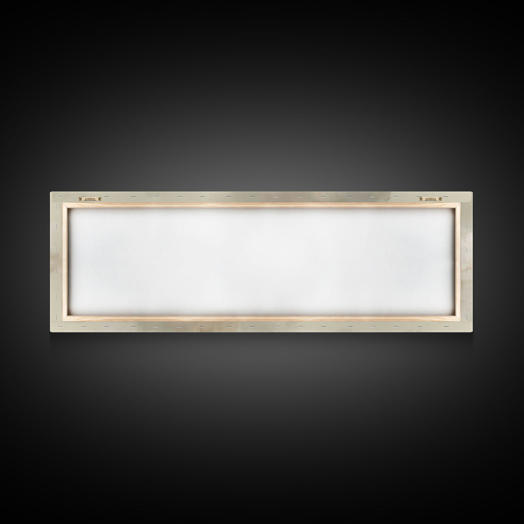 Glory In The Mist – Framed Canvas Print – Christian Wall Art – Christian Painting – Christian Art Canvas – Christmas Art – Panoramic Wall A