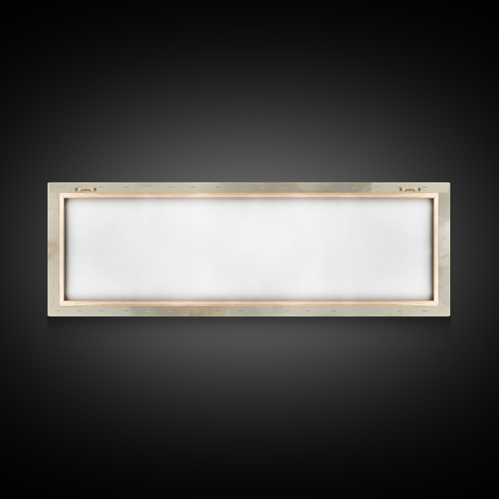 Glory In The Mist – Framed Canvas Print – Christian Wall Art – Christian Painting – Christian Art Canvas – Christmas Art – Panoramic Wall A