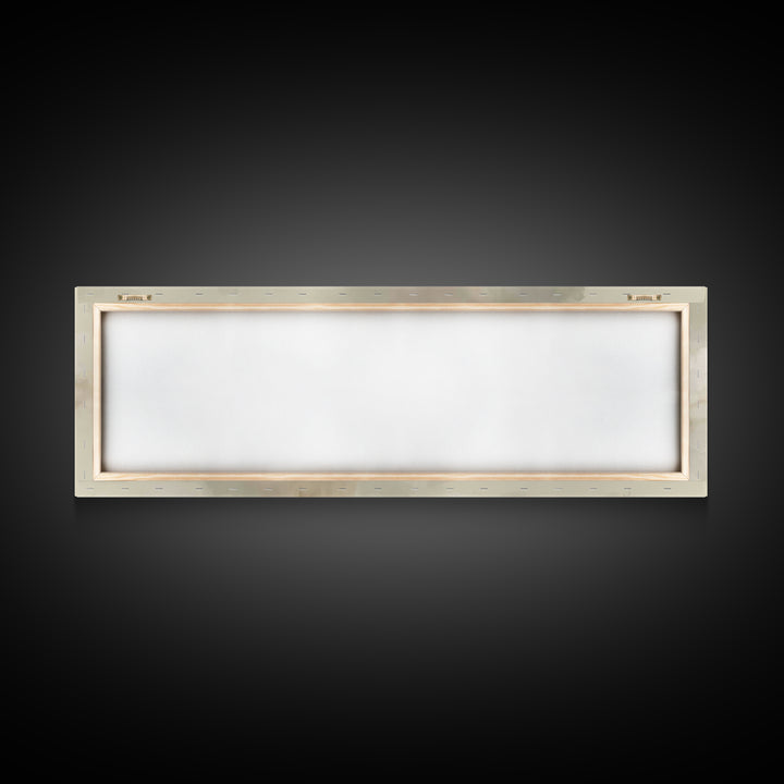 Glory In The Mist – Framed Canvas Print – Christian Wall Art – Christian Painting – Christian Art Canvas – Christmas Art – Panoramic Wall A
