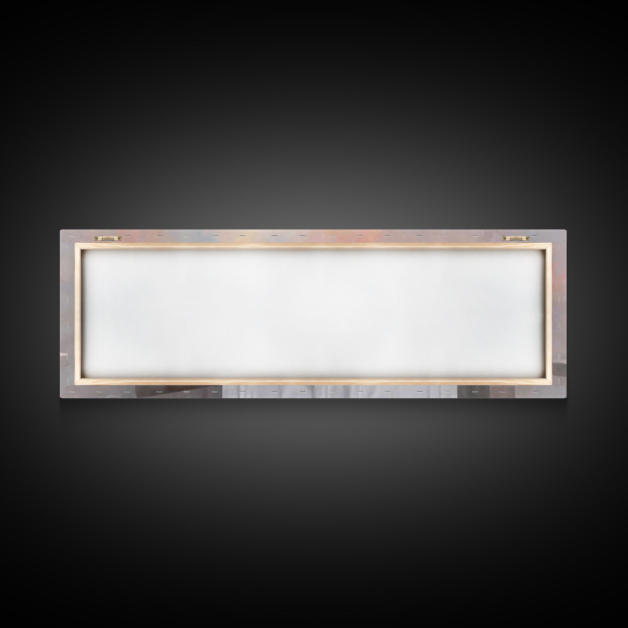 Table Of Blessing – Framed Canvas Print – Christian Wall Art – Christian Art Canvas – Christian Painting – Christmas Art – Panoramic Frame