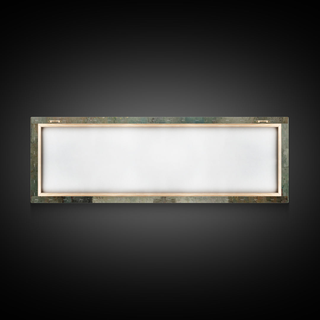 Chalice Of Peace, Framed Canvas Print, Christian Christmas Art, Panoramic Frame, Christian Art Canvas, Christian Wall Art
