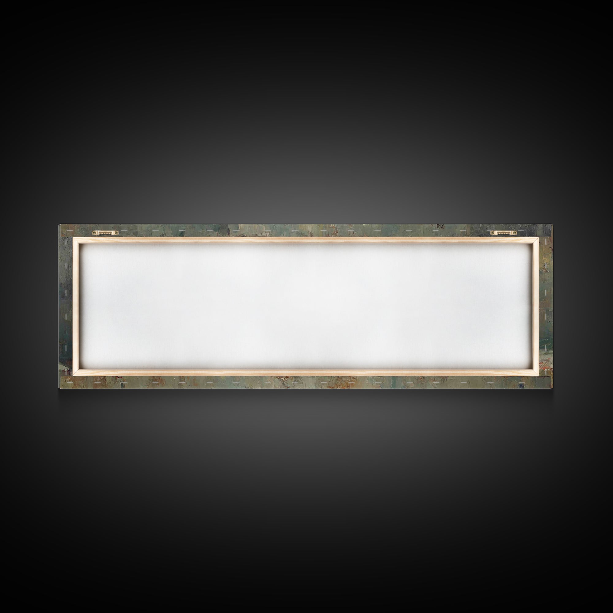 Sanctified Offering | Framed Canvas Print | Christian Art Canvas | Panoramic Art | Christian Wall Art | Christmas Art