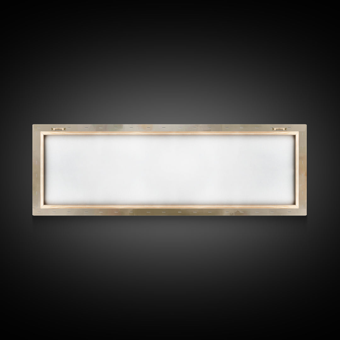 Blooming Grace, Framed Canvas Print, Christian Art Canvas, Panoramic Painting, Christian Wall Art, Christmas Art