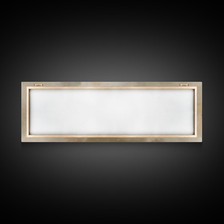 Blooming Grace, Framed Canvas Print, Christian Art Canvas, Panoramic Painting, Christian Wall Art, Christmas Art