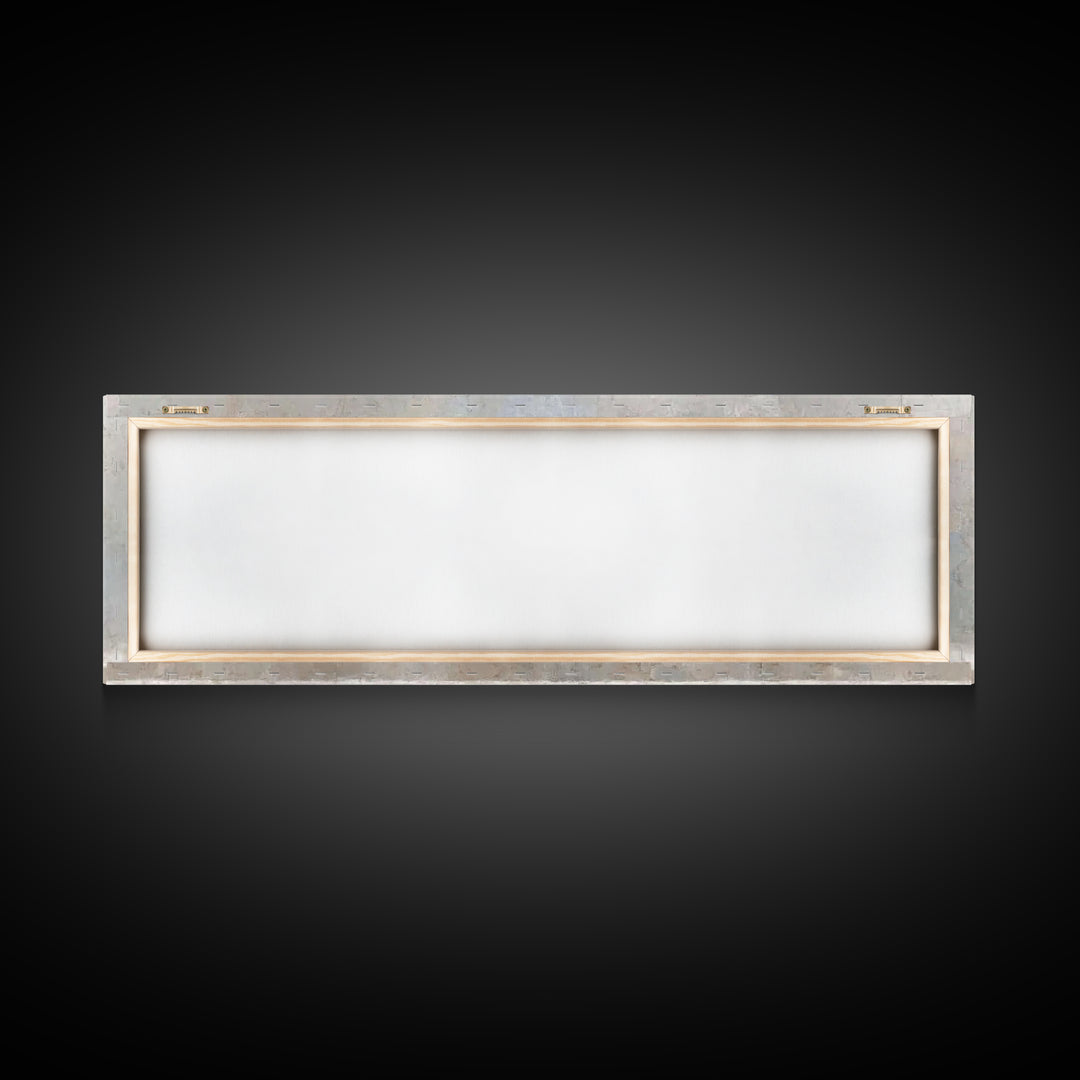 Eternal Bloom | Framed Canvas Print | Christian Art Canvas | Panoramic Frame | Christian Wall Art | Christmas Art