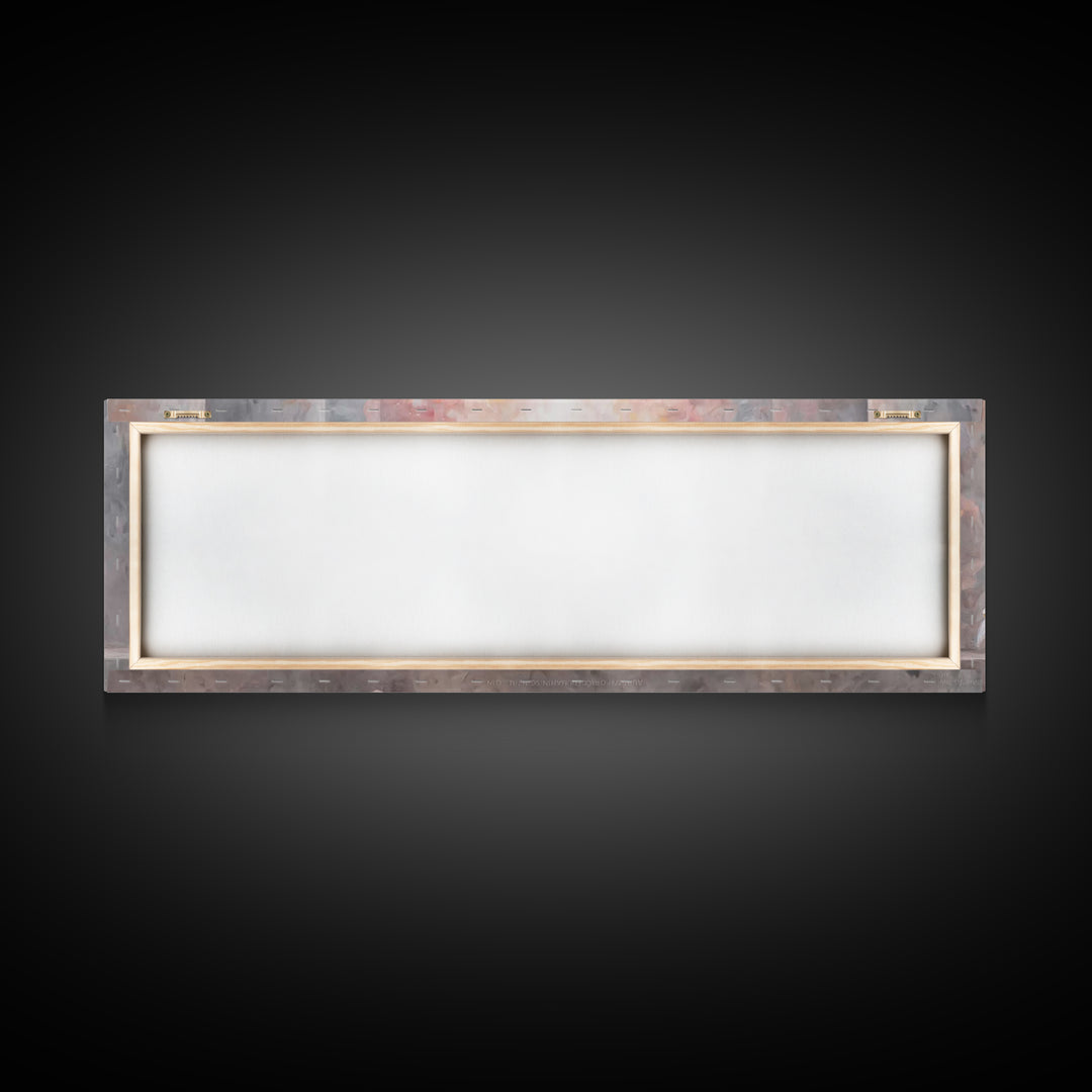 Heavenly Chalice Light – Framed Canvas Print – Christian Christmas Art – Christian Art Canvas – Panoramic Art – Christian Wall Art