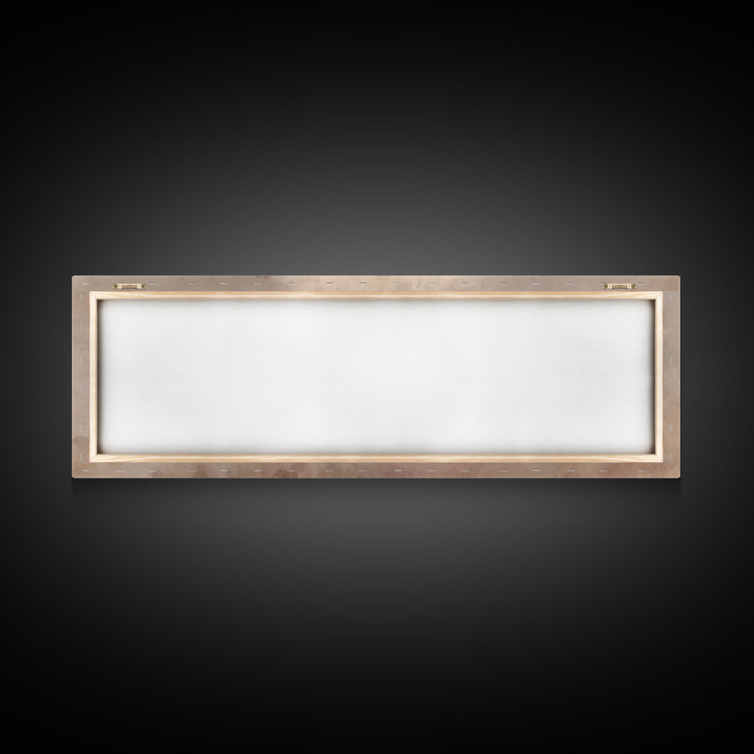 Mist Of Reverence | Framed Canvas Print | Christian Art Canvas | Panoramic Art | Modern Christian Art | Christian Wall Art | Christmas Art