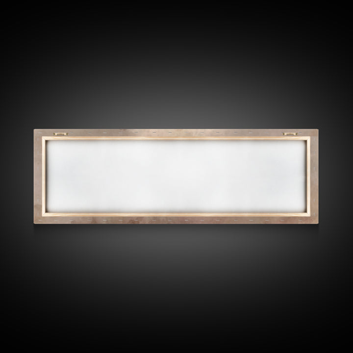 Mist Of Reverence | Framed Canvas Print | Christian Art Canvas | Panoramic Art | Modern Christian Art | Christian Wall Art | Christmas Art