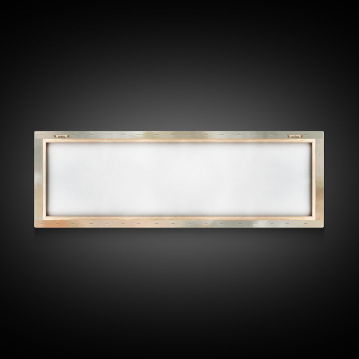 Burden Of Grace – Framed Canvas Print – Christian Wall Art – Christian Art Canvas – Panoramic Art – Christian Christmas Art