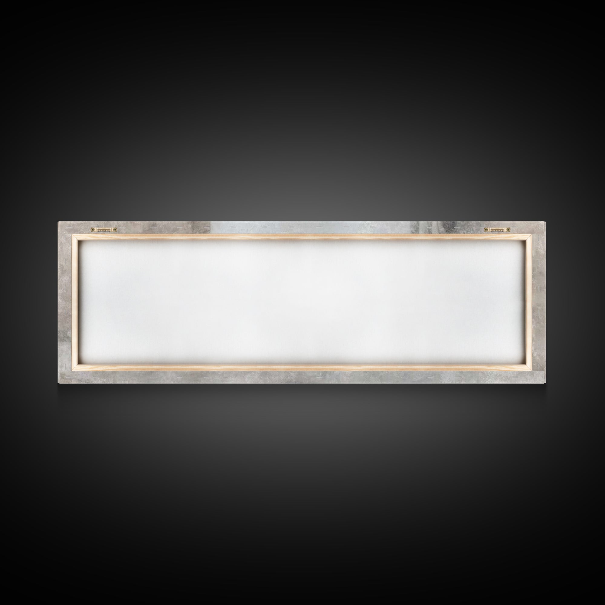 Pilgrims Of Light, Framed Canvas Print, Christian Wall Art, Christian Art Canvas, Panoramic Painting, Modern Christian Art