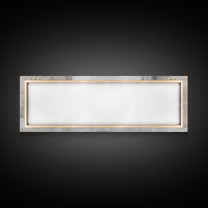 Pilgrims Of Light, Framed Canvas Print, Christian Wall Art, Christian Art Canvas, Panoramic Painting, Modern Christian Art