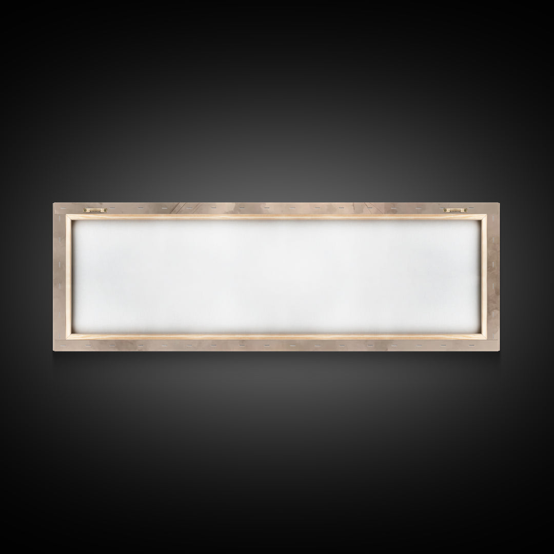 Dust Of Calvary | Framed Canvas Print | Christian Wall Art | Panoramic Art | Moody Christian Art | Christian Art Canvas