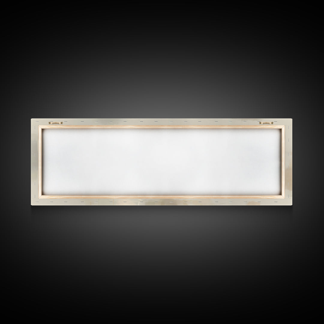 Trumpets Of Glory | Framed Canvas Print | Christian Art Canvas | Panoramic Painting | Christian Wall Art | Large Christian Art