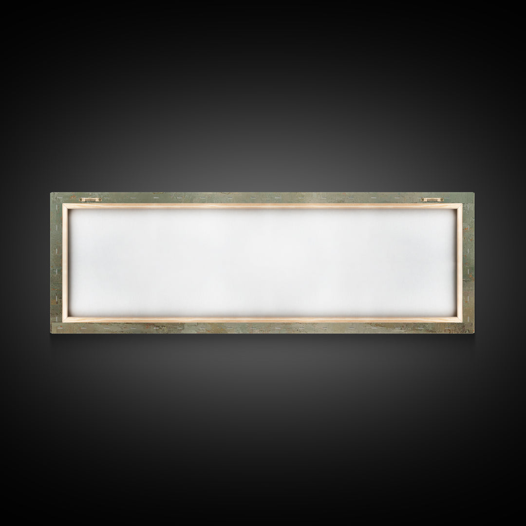 Celestial Offering, Framed Canvas Print, Christian Art Canvas, Panoramic Wall Art, Christian Wall Art, Unique Christian Art