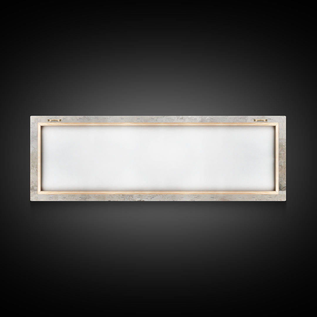 Heaven’s Gentle Choir – Framed Canvas Print – Christian Wall Art – Panoramic Art – Christian Art Canvas – Christmas Art Prints