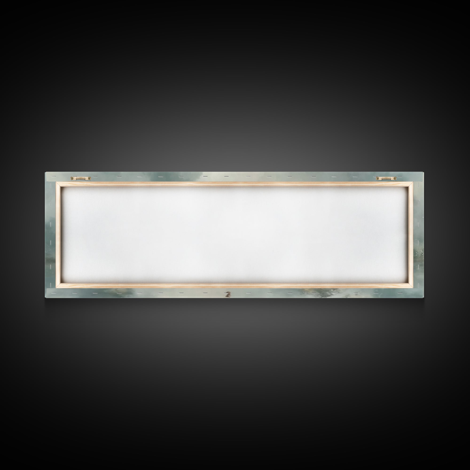 Walk Of Peace, Framed Canvas Print, Christian Wall Art, Christian Art Canvas, Panoramic Art, Large Jesus Painting