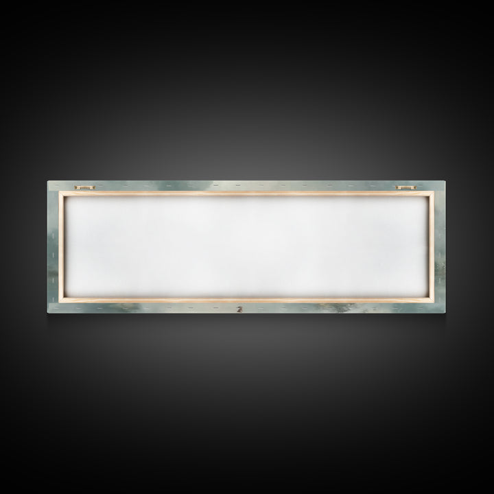 Walk Of Peace, Framed Canvas Print, Christian Wall Art, Christian Art Canvas, Panoramic Art, Large Jesus Painting