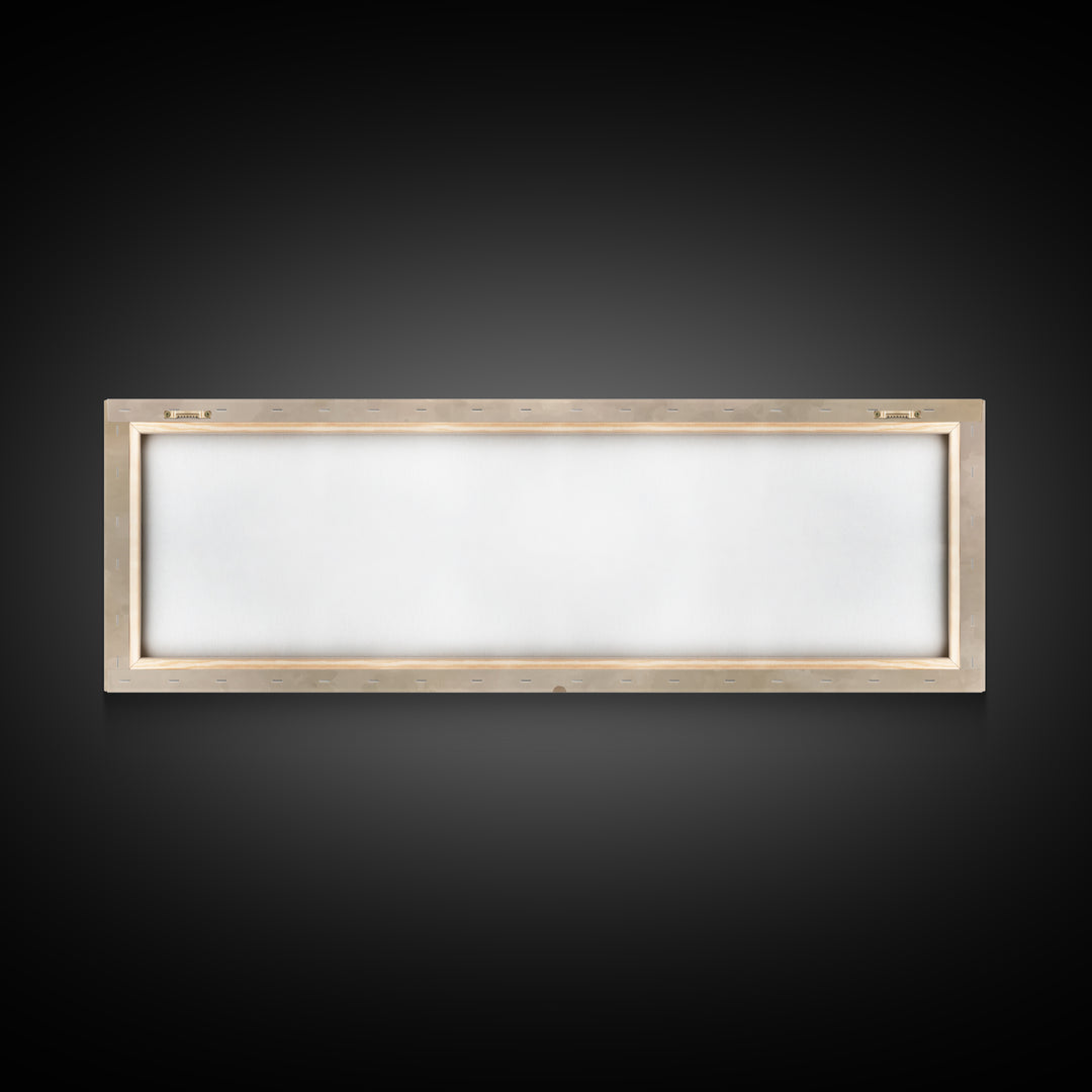 Steps Of Solace – Framed Canvas Print – Christian Wall Art – Panoramic Print – Jesus Art Canvas – Subtle Christian Art