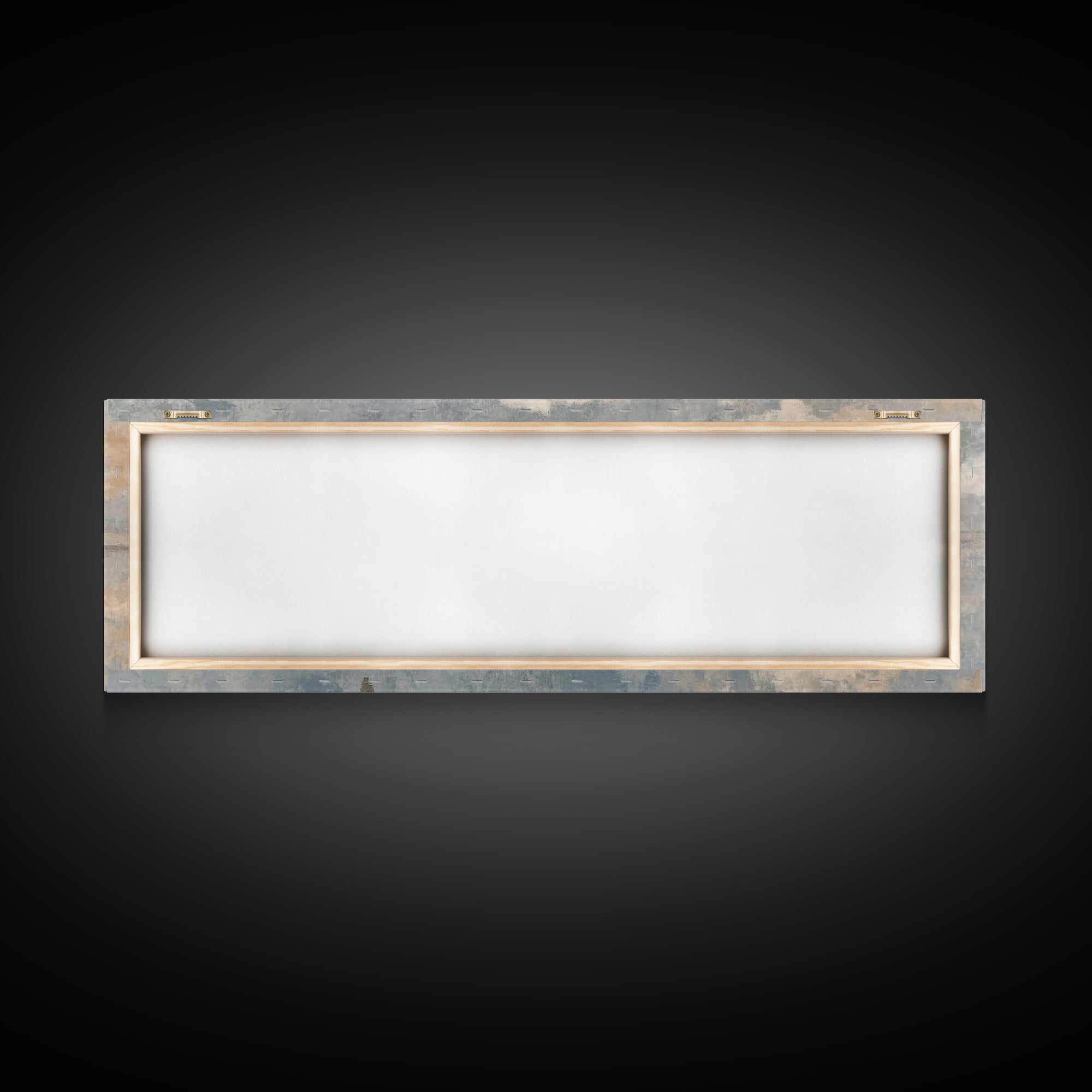 Sky Of Promise – Framed Canvas Print – Panoramic Painting – Christian Wall Art – Jesus Canvas Art – Christian Art Print