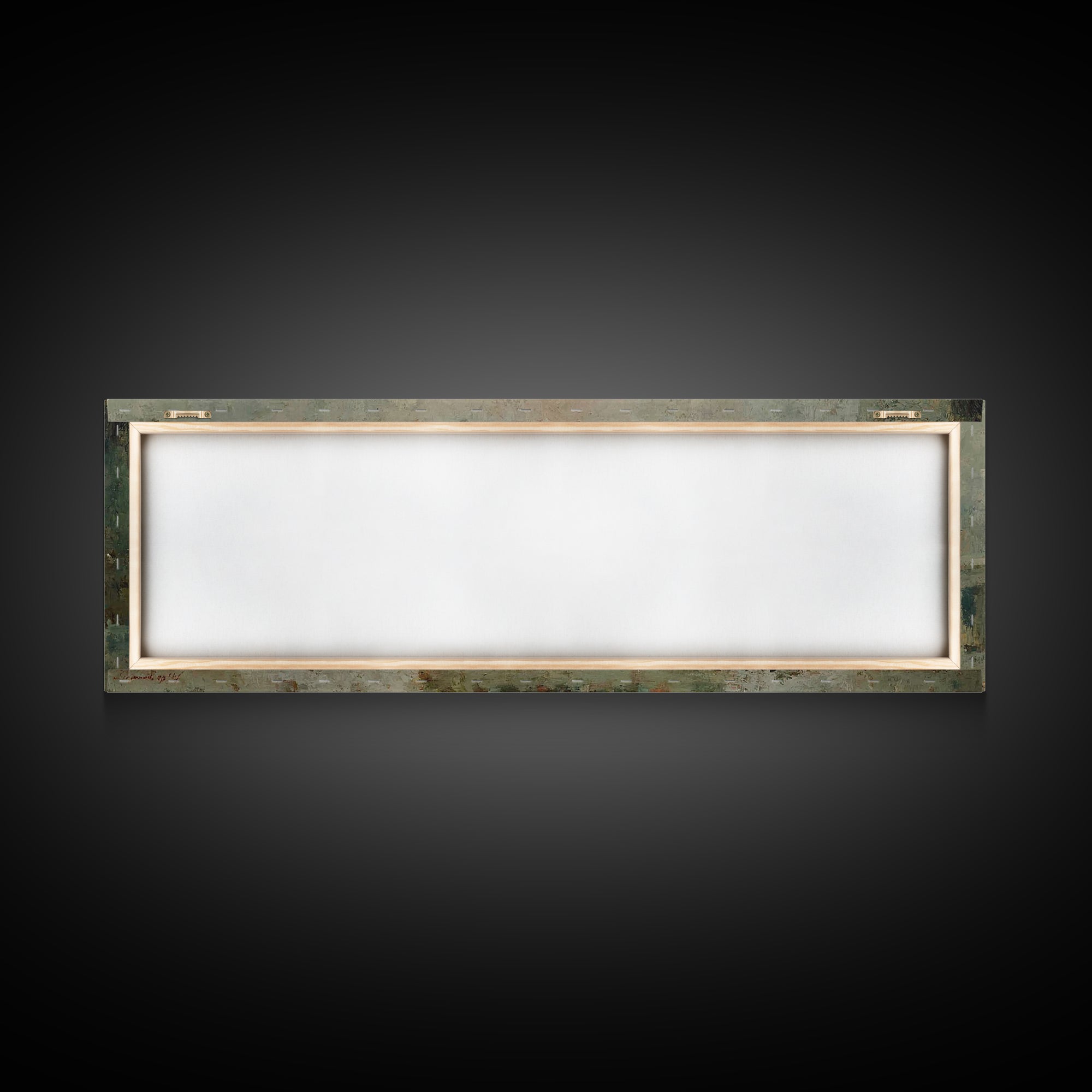 Advent Light | Framed Canvas Print | Panoramic Painting | Christian Wall Art | Christian Art Canvas | Christian Christmas Art