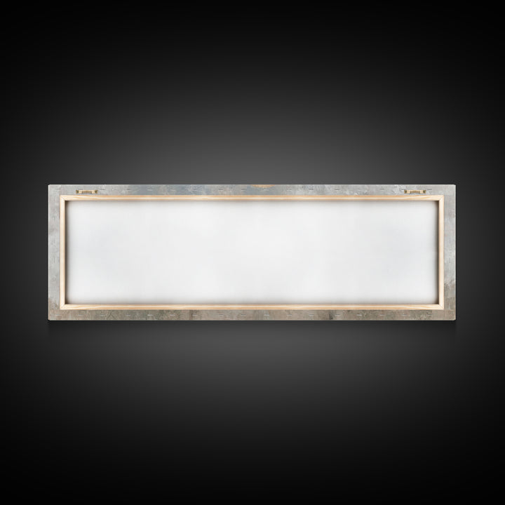 Radiant Manger Peace | Framed Canvas Print | Christian Christmas Art | Christian Wall Art | Christmas Canvas Wall Art | Panoramic Art | Chr
