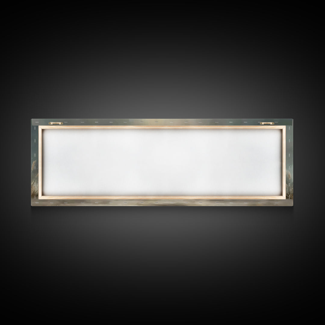 Heavenly Dawn Cradle – Framed Canvas Print – Christian Art – Panoramic Wall Art – Christian Christmas Art – Christian Art Canvas – Christma