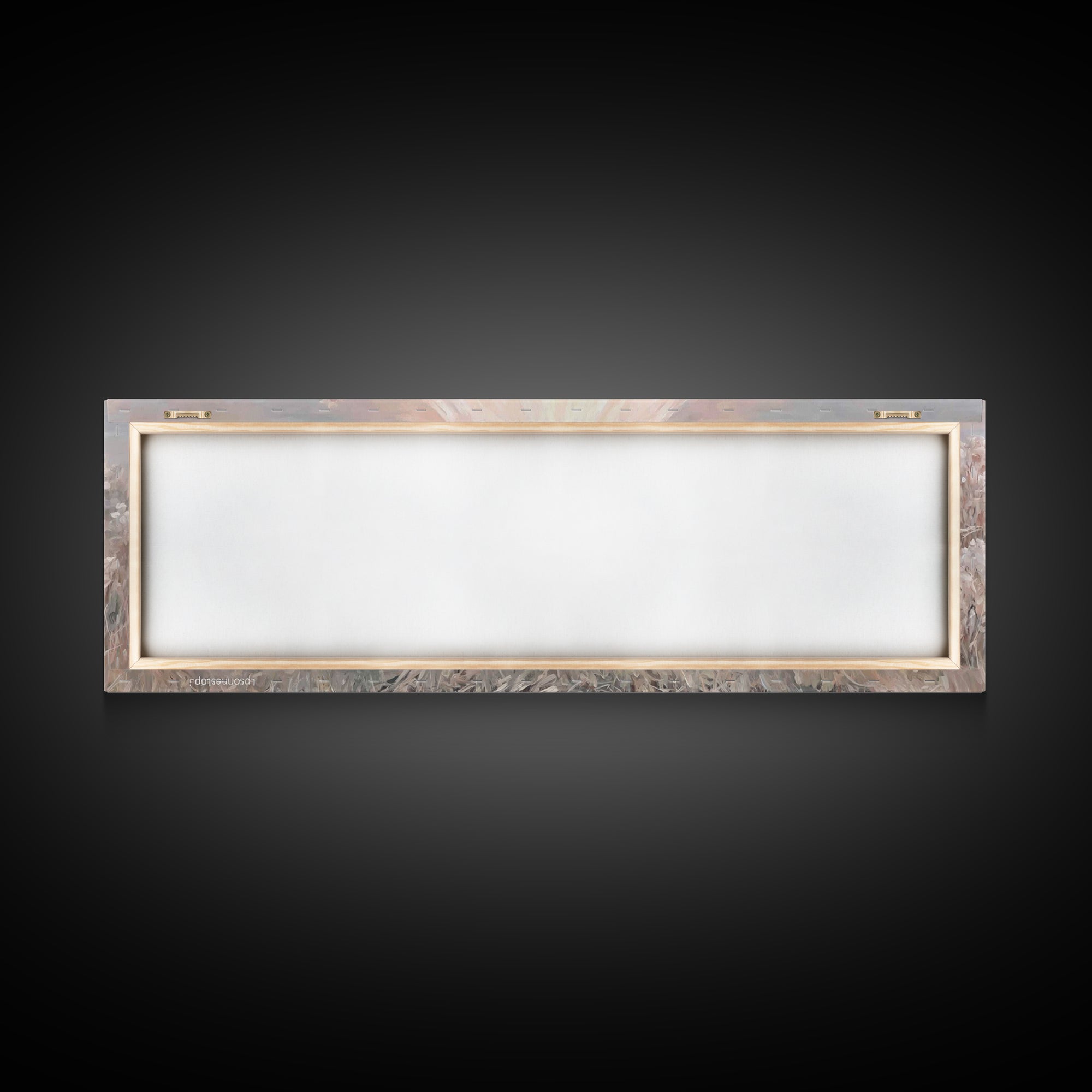 Blessed Meadow Slumber | Framed Canvas Print | Christian Art Canvas | Christmas Art | Panoramic Print | Christian Wall Art | Christian Chri
