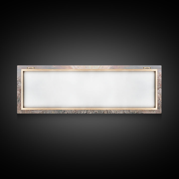 Blessed Meadow Slumber | Framed Canvas Print | Christian Art Canvas | Christmas Art | Panoramic Print | Christian Wall Art | Christian Chri