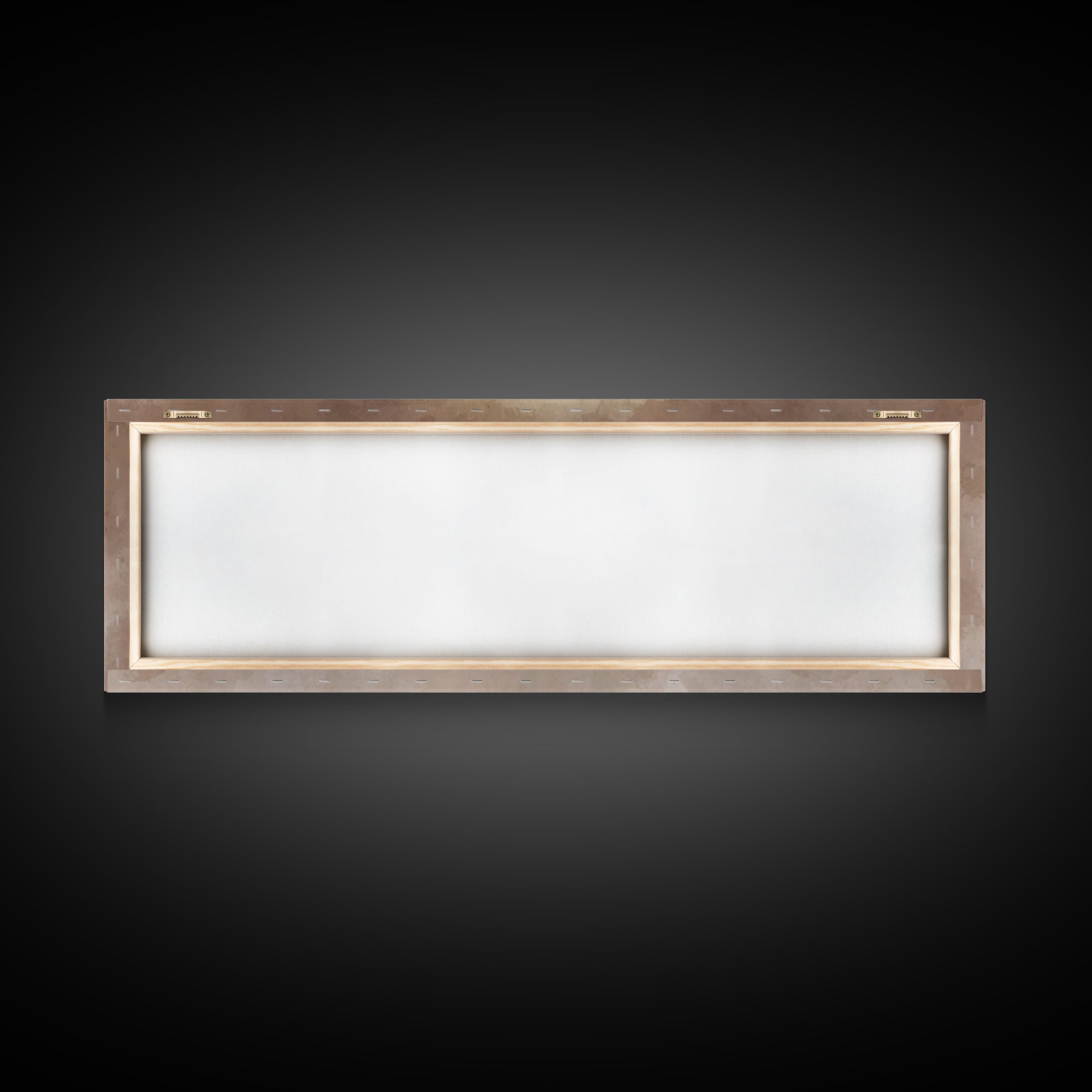 Celestial Manger Mist | Framed Canvas Print | Christian Art | Panoramic Wall Art | Christian Christmas Art | Jesus Art Print | Christmas Ca